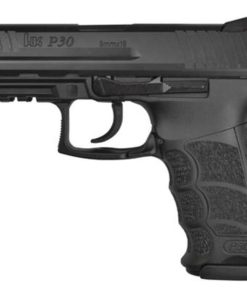HK P30 (V3) DA/SA, rear decocking button, two 15rd magazines