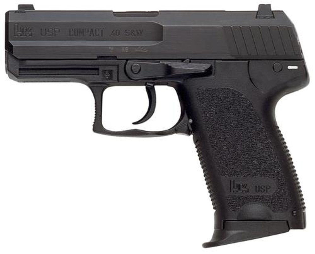 HK USP40 Compact (V1) DA/SA, safety/decocking lever on left, two 10rd magazines HK USP40 Compact (V1) DA/SA, safety/decocking lever on left, two 10rd magazines