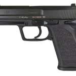 HK USP9 (V1) DA/SA, safety/decocking lever on left, two 10rd magazines