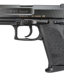 HK USP9 Compact (V1) DA/SA, safety/decocking lever on left, two 10rd magazines