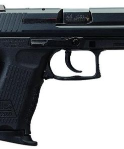HK P2000 (V3) DA/SA, rear decocking button, two 12rd magazines