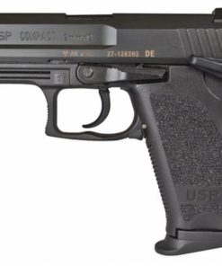 HK USP9 Compact (V1) DA/SA, safety/decocking lever on left, two 13rd magazines