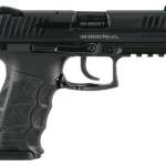 HK P30 (V3) DA/SA, rear decocking button, three 15rd magazines and night sights