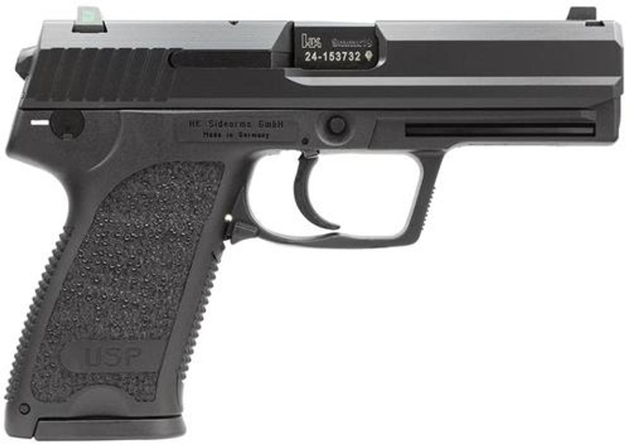 HK USP9 (V7) LEM DAO, three 15rd magazines and night sights HK USP9 (V7) LEM DAO, three 15rd magazines and night sights