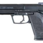 HK USP9 Tactical (V1) DA/SA, safety/decocking lever on left, two 10rd magazines