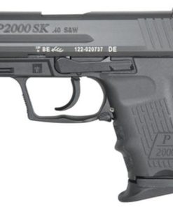 HK P2000 SK (V3) DA/SA, rear decocking button, three 9rd magazines and night sights