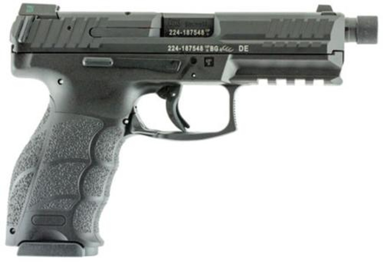 HK VP9 Tactical, 9mm, 4.7" Threaded Barrel, 10rd, Night Sights, Black HK VP9 Tactical, 9mm, 4.7" Threaded Barrel, 10rd, Night Sights, Black