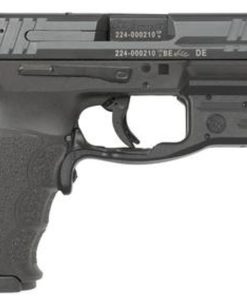 HK VP9 9mm, 4.09", (2) 10rd Mags,, Red Crimson Trace Laserguard