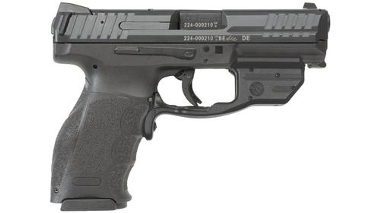 HK VP9 9mm, 4.09", (2) 10rd Mags,, Red Crimson Trace Laserguard HK VP9 9mm, 4.09", (2) 10rd Mags,, Red Crimson Trace Laserguard