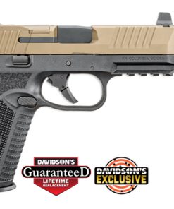 FN 509 Tactical 9mm, 4.5" Threaded Barrel, Black Frame, Flat Dark Earth Slide, 17 & 24rd Mags