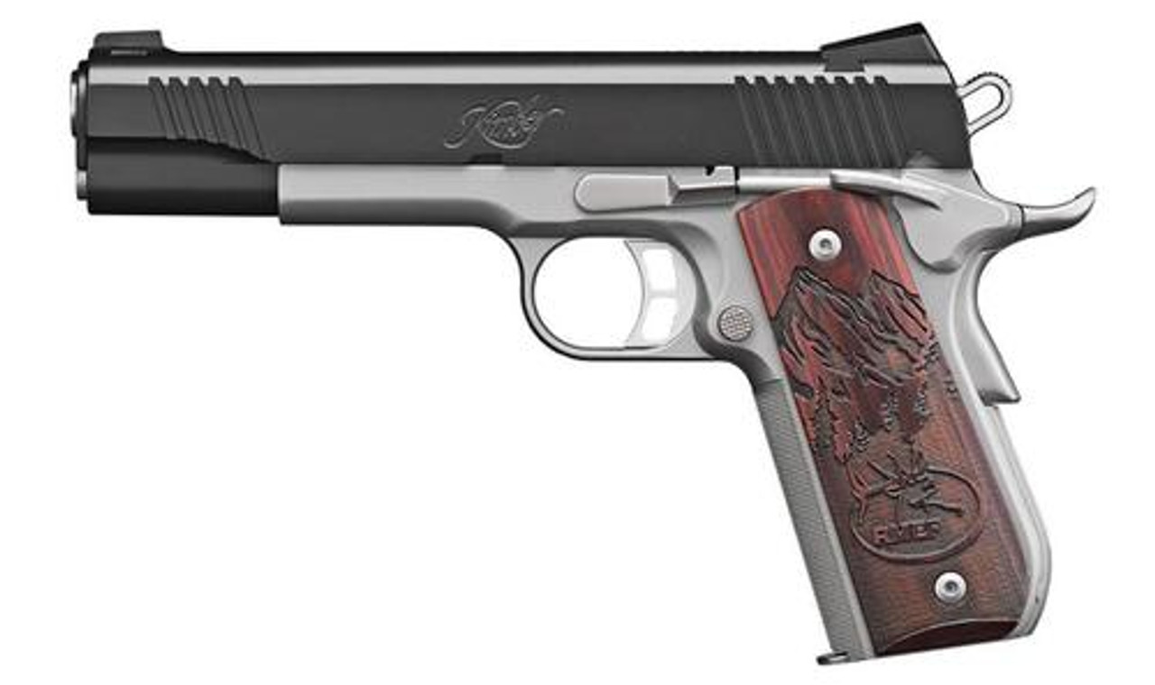 Kimber Camp Guard 10mm, Two Tone, Rosewood Grips, 8rd, Kimber Camp Guard 10mm, Two Tone, Rosewood Grips, 8rd,