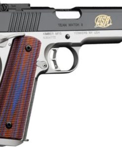 Kimber Team Match II 45 ACP, 5", 8rd, 24k Gold USA Shooting Team Logo