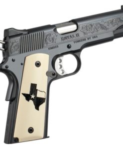 Kimber Royal II Texas Limited Edition 45 ACP High Polished Deep Blue Bonded Ivory Grips