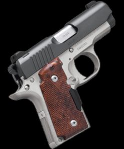 KIMBER MICRO 9 CDP Rosewood Checkered Grips