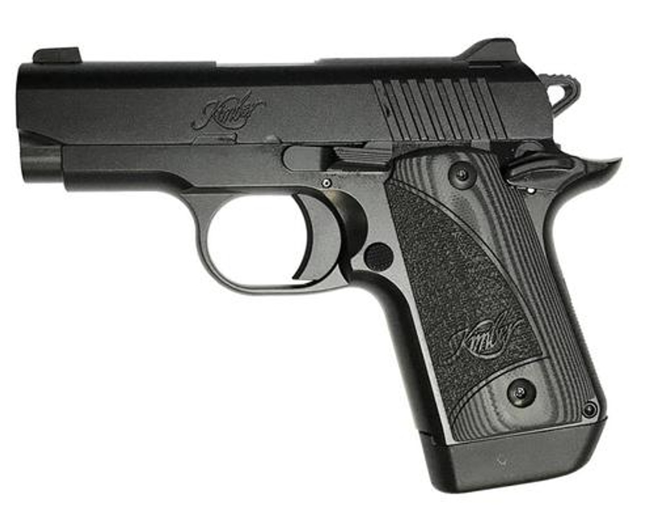 Kimber Micro 9 Full Black, Night Sights & G10 Grips 7rd Mag Kimber Micro 9 Full Black, Night Sights & G10 Grips 7rd Mag