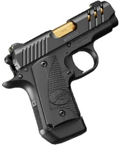 Kimber Micro 9 ESV 9mm, 3.15", Black, TiN Gold Barrel, 7rd