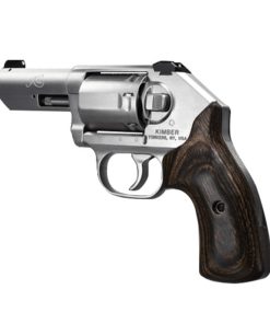 Kimber K6S Stainless (3-Inch Barrel) .357 Mag, Walnut Grip, Brushed Stainless