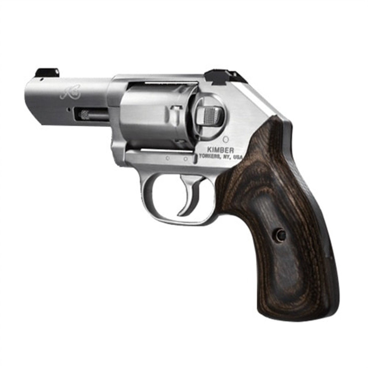 Kimber K6S Stainless (3-Inch Barrel) .357 Mag, Walnut Grip, Brushed Stainless Kimber K6S Stainless (3-Inch Barrel) .357 Mag, Walnut Grip, Brushed Stainless