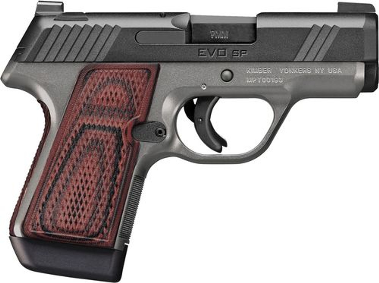 Kimber EVO SP CDP 9mm, 3" Barrel, Tritium Night Sights, Striker Fired, Red/Black G10 Grips, 7rd Mag Kimber EVO SP CDP 9mm, 3" Barrel, Tritium Night Sights, Striker Fired, Red/Black G10 Grips, 7rd Mag