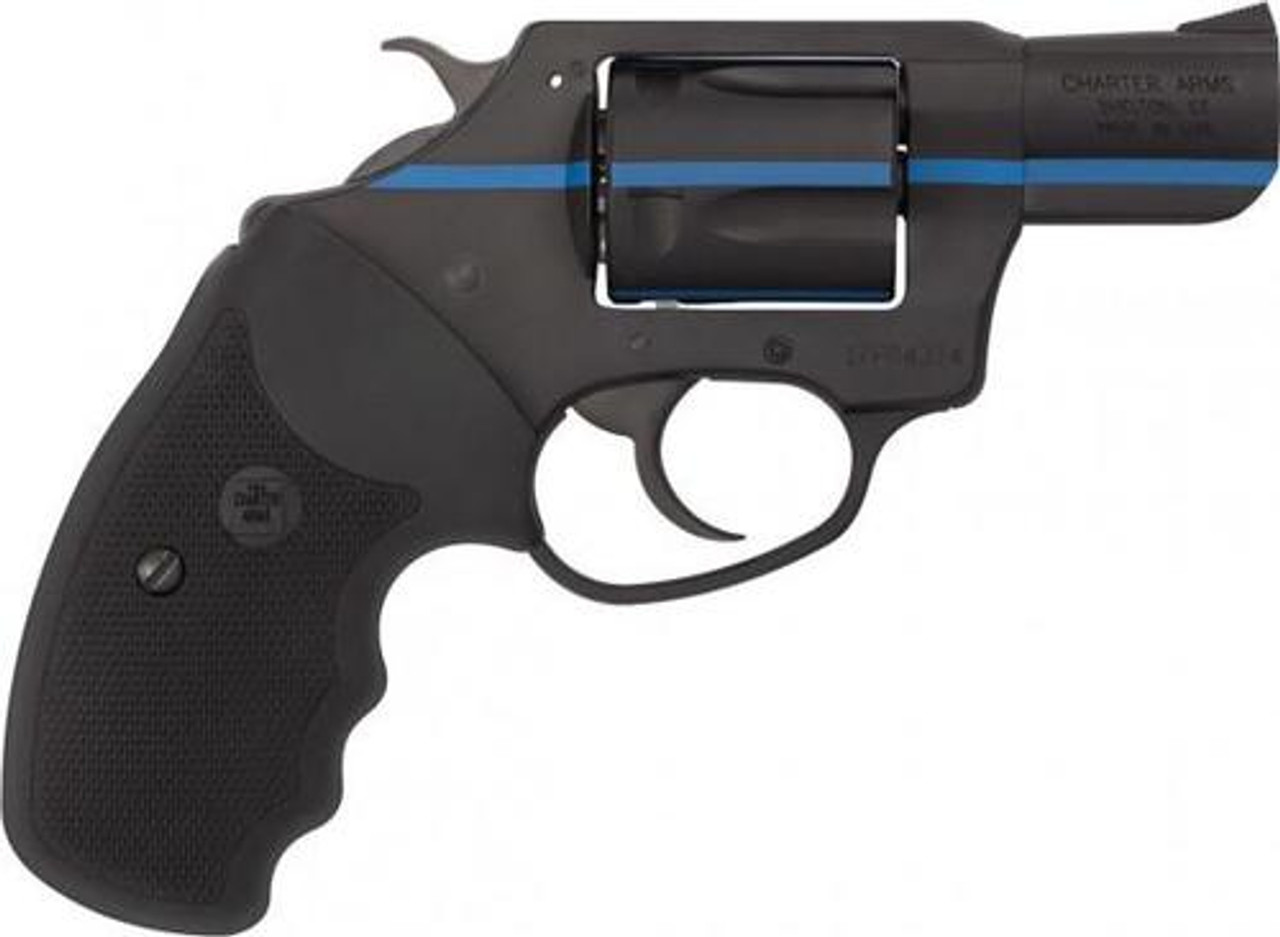 Charter Arms First Responder 911 Blue, .38 Special, 2" Barrel, 5rd, Black/Blue Stripe Charter Arms First Responder 911 Blue, .38 Special, 2" Barrel, 5rd, Black/Blue Stripe