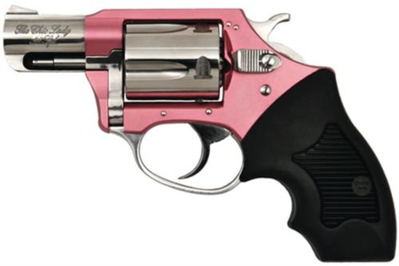 Charter Arms Chic Lady, .38 Special, 2" Barrel, 5rd, Pink/Stainless Charter Arms Chic Lady, .38 Special, 2" Barrel, 5rd, Pink/Stainless