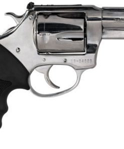 Charter Arms Mag Pug Revolver, .357 Mag, 3", 5rd, Black Rubber Grip, Polished Stainless