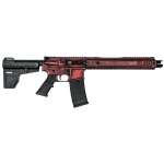 Black Rain SPEC15 Pistol, 556, 10.5" Barrel, Dead Red Finish, Shockwave Blade, BRO MFR Master Key, 30rd Mag