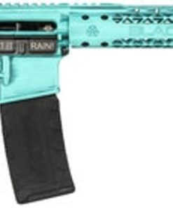 Black Rain Ordnance Fusion 5.56/.223, 16" Barrel, 6-Pos MFT Stock, Tiffany Blue Battleworn, 30rd