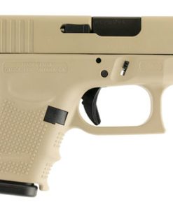 Glock G26 Gen4, 9mm, 3.42", 10rd, Desert Tan