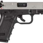 ISSC M22 Standard 22LR 4" Barrel, Black Poly Frame/Brushed Chrome Slide, 10rd