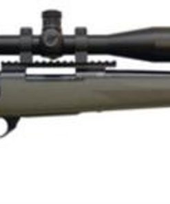 Howa Hogue/TargetMaster Combo .22-250 Remington 20" Heavy Barrel Blue Finish Green Hogue Stock 5rds With 4-16x44mm Target Master Riflescope Illuminated Mil-Dot Reticle and Rings