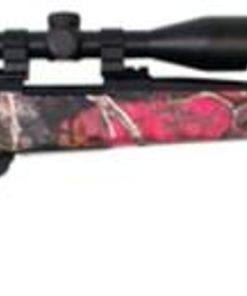 Howa Youth Lightweight Camo Package .22-250 Remington 20" Blued Barrel Synthetic Stock Foxy Woods Camouflage Finish With Nighteater 9-3x42mm Riflescope 5rd