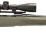 Legacy Howa/Hogue Package 7mm-08 Remington 22" Barrel Blue Finish Hogue Overmolded Stock Green Finish Nikko Stirling Panamax 3-9x40mm Riflescope With Rings/Base 5rd