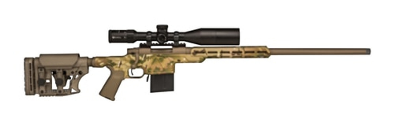 HOWA APC Rifle 6.5 Creedmoor 26" Barrel Aluminum Chassis, Multicam Flat Dark Earth Camo HOWA APC Rifle 6.5 Creedmoor 26" Barrel Aluminum Chassis, Multicam Flat Dark Earth Camo