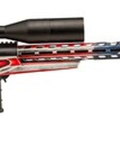 Howa APC 6.5 Creedmoor Scope Combo, 24" #6 Threaded Barrel, 4-16x50mm Nikko Stirling Scope, Mag Kit, Hogue Grip, LUTH-AR MBA-4 Stock, American Flag, 10rd
