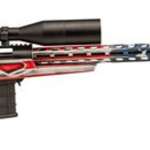 Howa American Flag Chassis .308 Win, 24" Barrel, 4-16x50mm Nikko Stirling Long Range Scope, American Flag, 10rd
