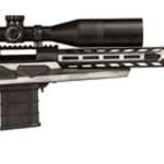 Howa APC 6mm Creedmoor Scope Combo, 26" #6 Threaded Barrel, 4-16x50mm Nikko Stirling Scope, Mag Kit, Hogue Grip, LUTH-AR MBA-4 Stock, Grayscale Flag, 10rd