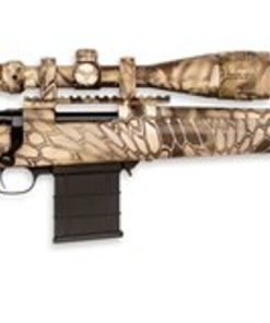 Howa Kryptek Full DIP Rifle, Dipped Stock, Dipped BA, MAG Kit, 20 MOA Base, Bipod 24" #6, Threaded 5/8"X24 1-7.5" 6MM Creedmoor Highlander