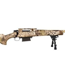 Howa Kryptek Highlander Full DIP Rifle 308 Win, 24" Threaded Barrel, 20 MOA Base, Bipod