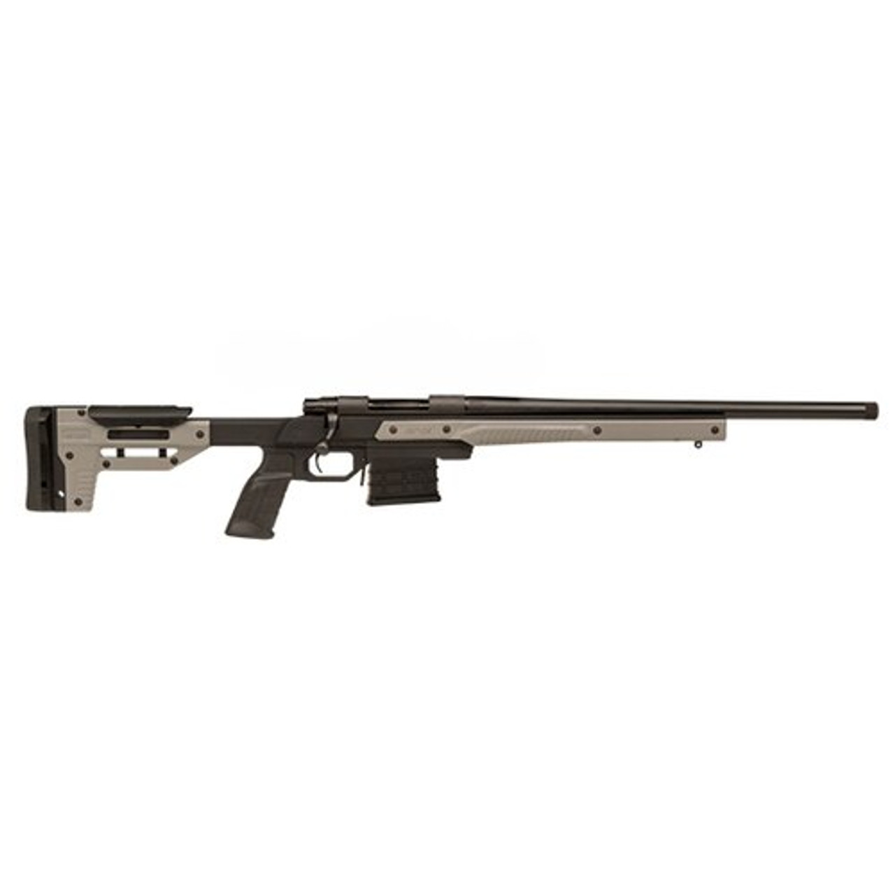 Howa Oryx Chassis Rifle 308 Win, Oryx Chassis, AICS MAG 26 #6 Threaded 5/8"X24 1-10", Gray, 10rd Howa Oryx Chassis Rifle 308 Win, Oryx Chassis, AICS MAG 26 #6 Threaded 5/8"X24 1-10", Gray, 10rd