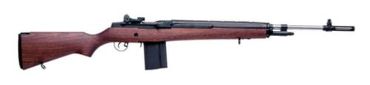 Springfield M1A Standard 308 Win Walnut Stock SS Loaded 22" Semi-Auto 10rd Springfield M1A Standard 308 Win Walnut Stock SS Loaded 22" Semi-Auto 10rd