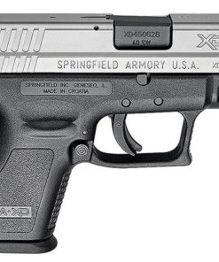 Springfield XD Sub-Compact 40SW 3" Barrel Ultra Safety Assurance Trigger, SS Slide 9 Rd Mag
