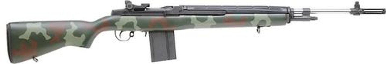 Springfield M1A Super Match SA CA Compliant 7.62/308 22" SS Barrel, Camo Stock 10rd Springfield M1A Super Match SA CA Compliant 7.62/308 22" SS Barrel, Camo Stock 10rd