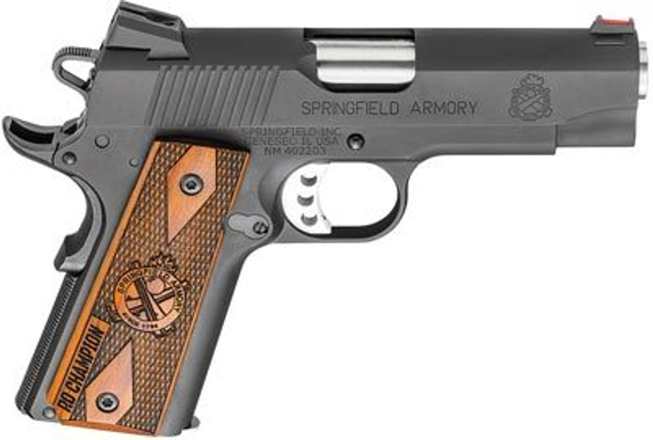 Springfield 1911 Champion Range Officer Pistol 45 ACP 4" Parkerized, 7rd Springfield 1911 Champion Range Officer Pistol 45 ACP 4" Parkerized, 7rd