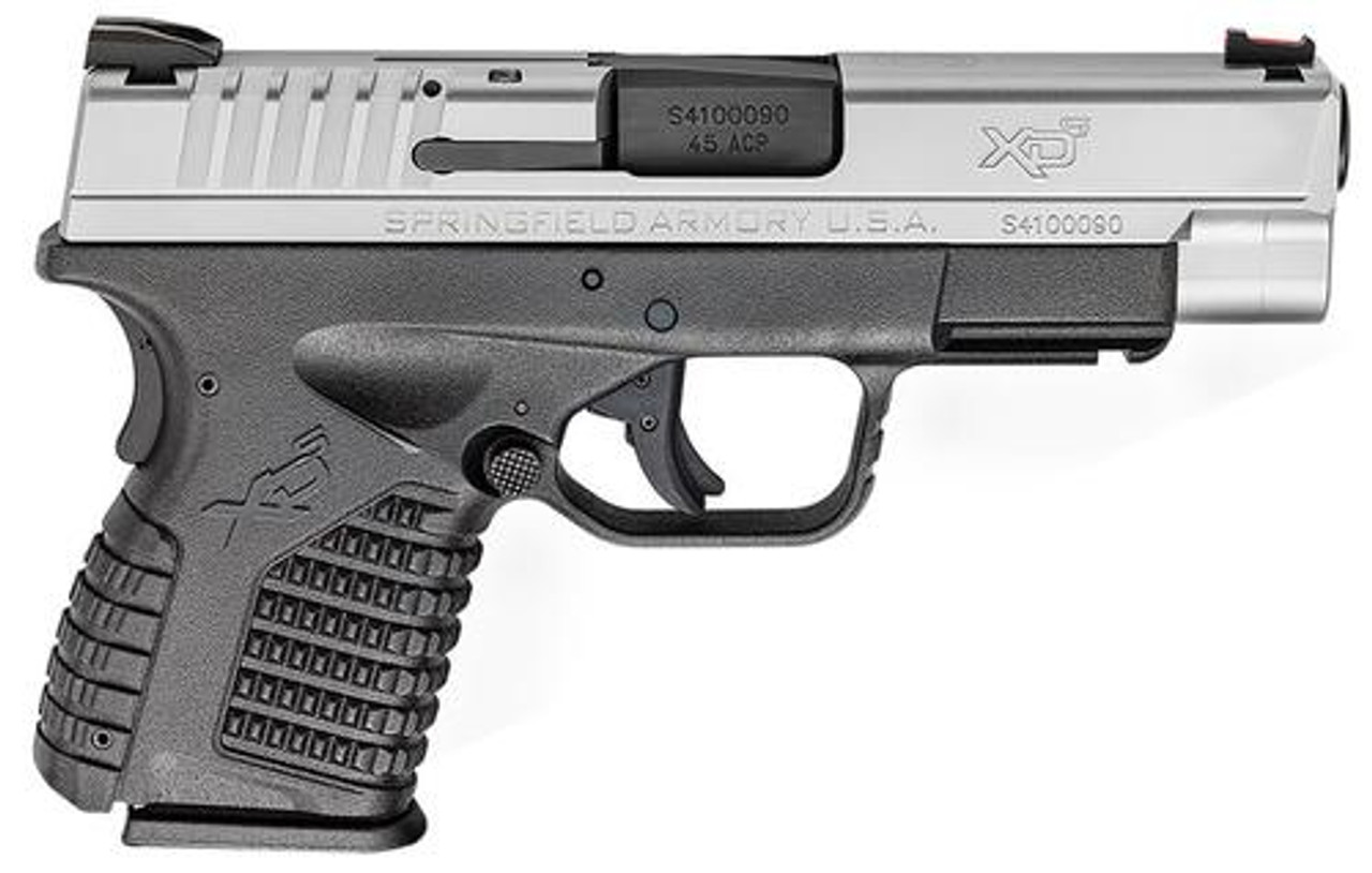 Springfield XDS Essential 45 ACP 4" Barrel USA Trigger System Bi-Tone 5 Rd Mag Springfield XDS Essential 45 ACP 4" Barrel USA Trigger System Bi-Tone 5 Rd Mag