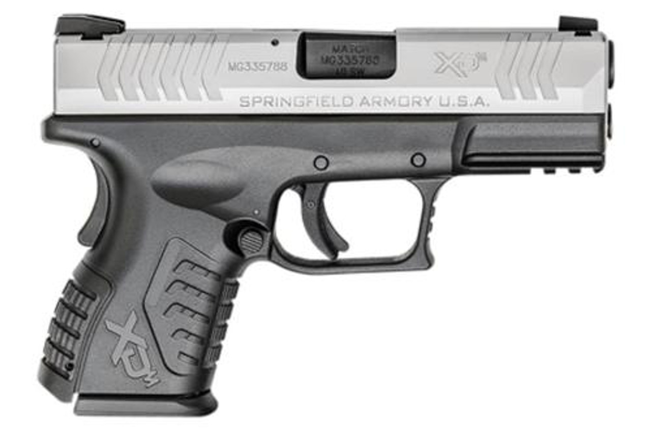 Springfield XDM 3.8 Compact 40 SW 3.8" Barrel Bi-Tone 1- 11 Rd & 1- 16rd Mag Springfield XDM 3.8 Compact 40 SW 3.8" Barrel Bi-Tone 1- 11 Rd & 1- 16rd Mag