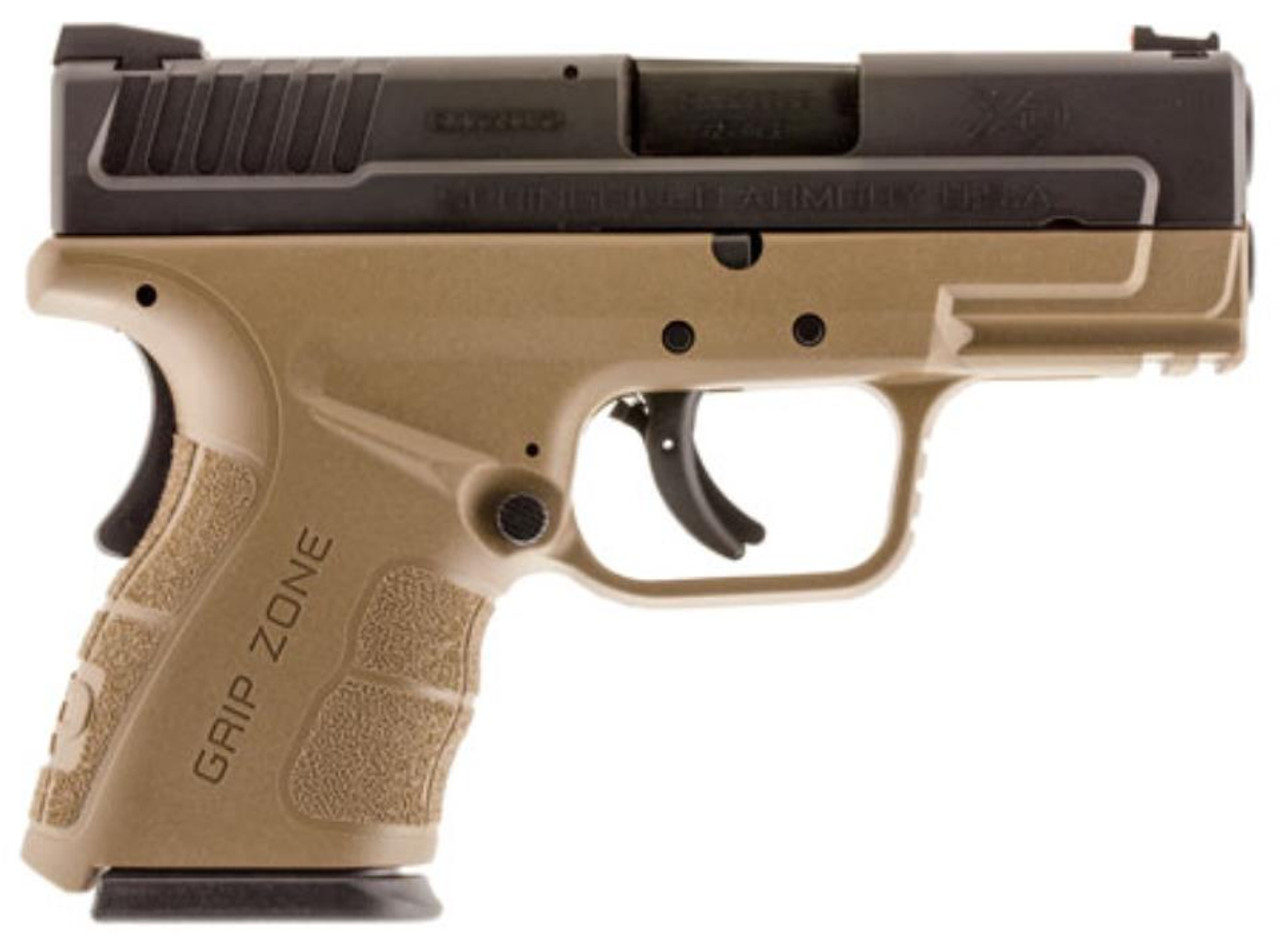 Springfield XD Mod.2 Sub Compact 45 ACP Flat Dark Earth 13 Rd Mag Springfield XD Mod.2 Sub Compact 45 ACP Flat Dark Earth 13 Rd Mag