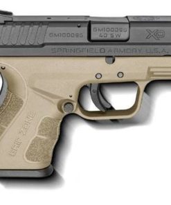 Springfield XDG Mod.2 Sub-Compact .40 Smith and Wesson 3 Inch Barrel Flat Dark Earth Two 9 Round Magazines
