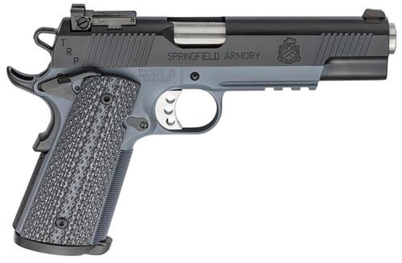 Springfield 1911 TRP Operator, 45 ACP, 5", Gray Armory Kote, 7rd, G10 Grips Springfield 1911 TRP Operator, 45 ACP, 5", Gray Armory Kote, 7rd, G10 Grips