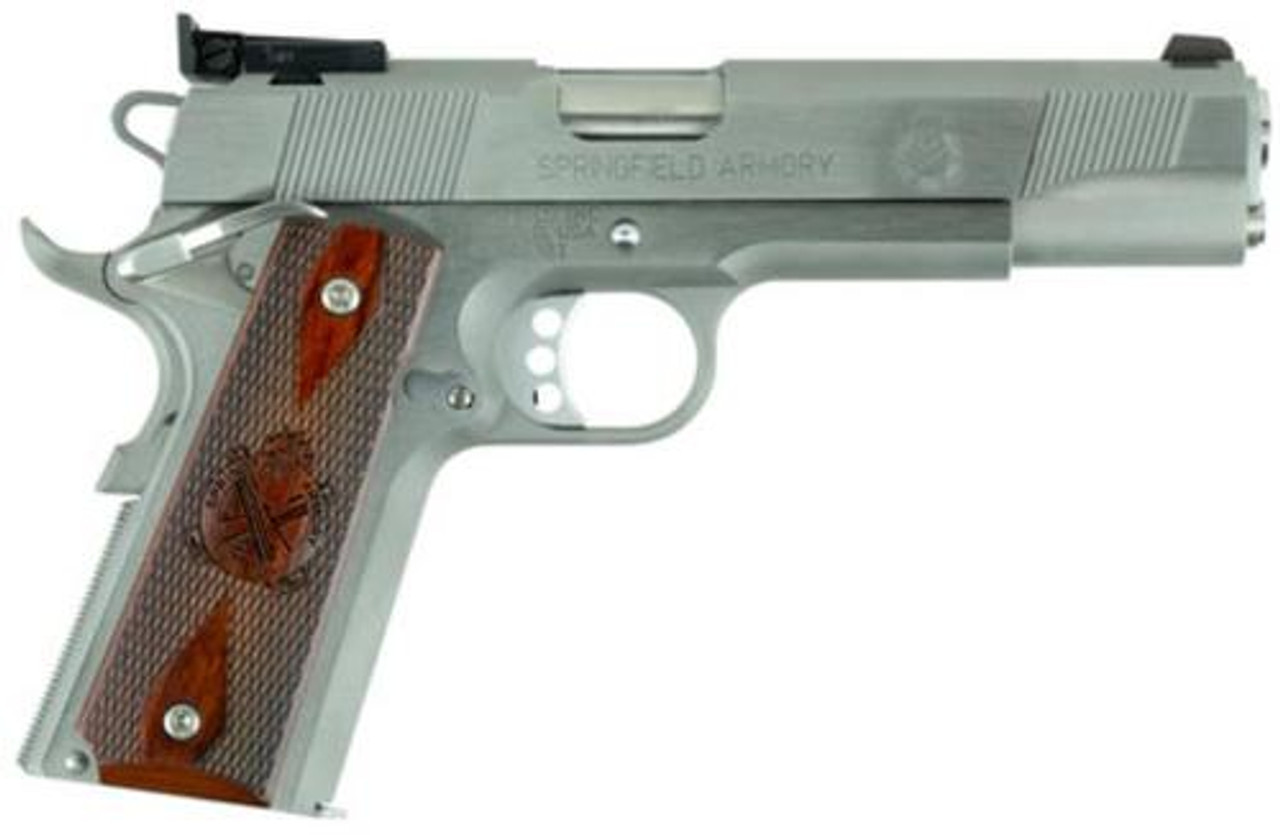 Springfield 1911 Target, 45 ACP, 5", 7rd, Stainless Steel Springfield 1911 Target, 45 ACP, 5", 7rd, Stainless Steel